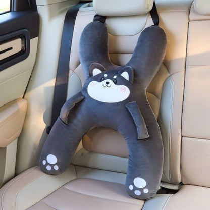 Kids H-Shaped Car Travel Pillow