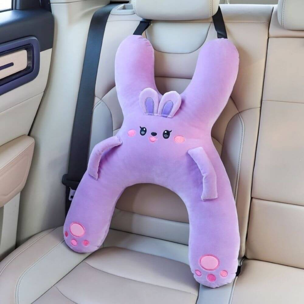 Kids H-Shaped Car Travel Pillow