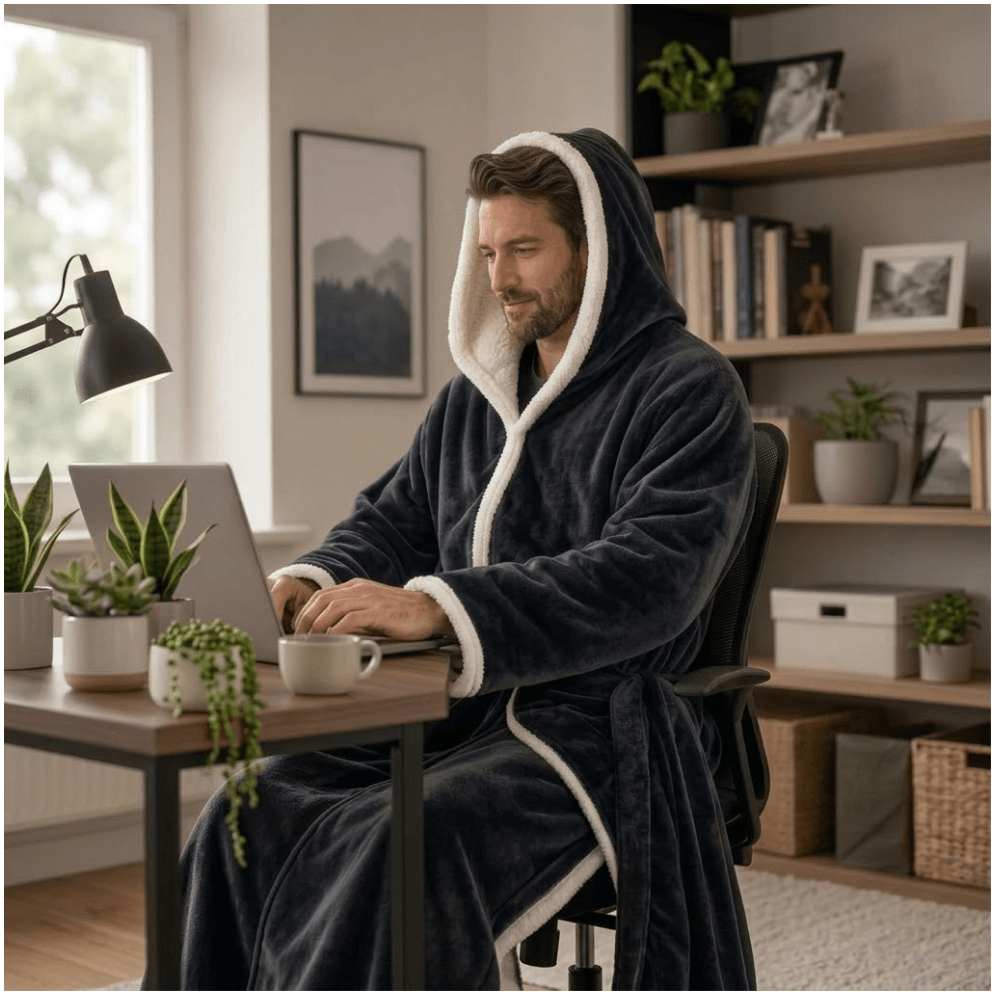 Ultimate Heated Sherpa Wearable Blanket