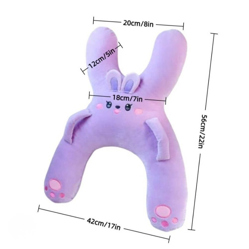Kids H-Shaped Car Travel Pillow