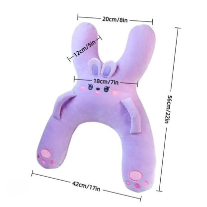 Kids H-Shaped Car Travel Pillow